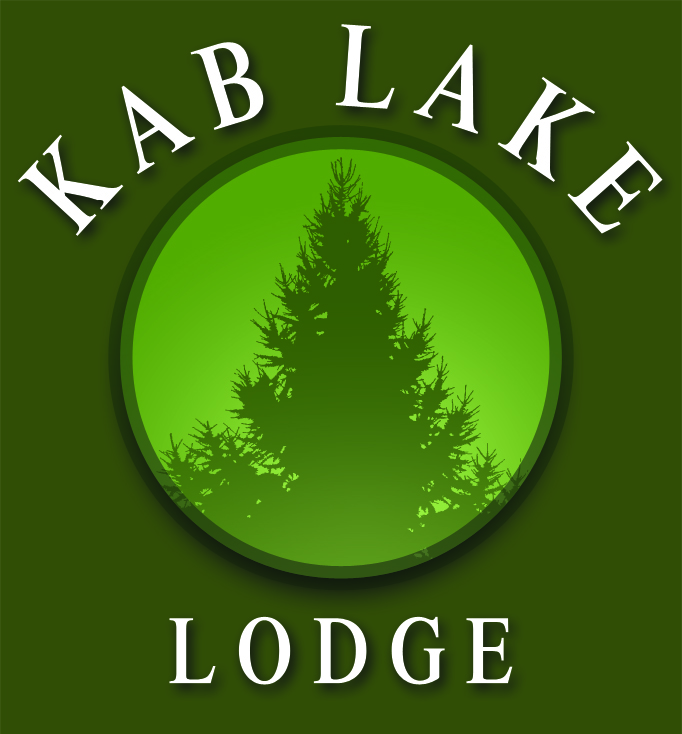 Kab Lake Lodge Logo - colour on dark